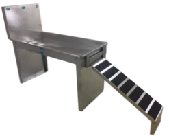 Groomer's Best Stainless Steel In-Line Dog Grooming Bath Tub ADA Compliant