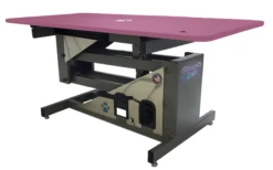 Groomer's Best Hydraulic Grooming Table With Foot Pump -Andisies Zone GB48HYT pinkDRH