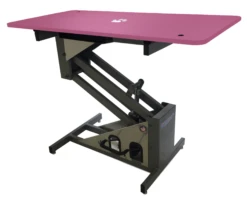 Groomer's Best Hydraulic Grooming Table With Foot Pump -Andisies Zone GB48HYT pinkRH