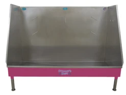 Groomer's Best Stainless Steel Elite Walk-In Dog Grooming Bath Tub 20 Groomer's Best Stainless Steel Elite Walk-In Dog Grooming Bath Tub -Andisies Zone GB58WI pinkSTR