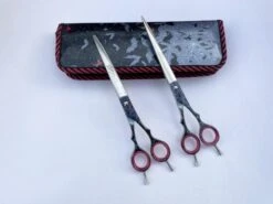 Loyalty Pet Products “Red Widow” 2 Pc Shear Set With Matching Shear Case + Gift -Andisies Zone IMG 20230822 WA0006 600x450 1