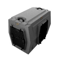 Ruff Land Kennel Double Door Side Entry Dog Crate -Andisies Zone Large Kennel Double Door Right Side Entry mil 006