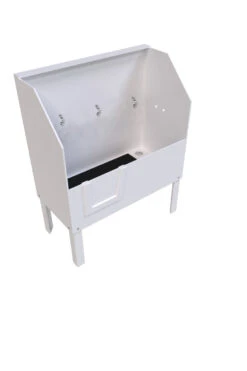 Poly Pet Tubs Professional Dog Grooming Tub With Ramp 58"