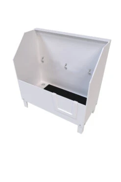 Poly Pet Tubs Professional Dog Grooming Tub 48" -Andisies Zone PS 48 D NF L