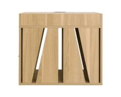 Lucky Kennels Penny Pet Crate, Modern Dog Crate, Designer Cat Crate, Geometric Wooden Pet Crate, Cozy Pet House With Side Table, Storage Compartment For Leashes, Treats, Beds 18 Lucky Kennels Penny Pet Crate, Modern Dog Crate, Designer Cat Crate, Geometric Wooden Pet Crate, Cozy Pet House With Side Table, Storage Compartment For Leashes, Treats, Beds -Andisies Zone PennyPetCrate4