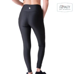 Loyalty Pet Products Black Fur Resistant Leggings -Andisies Zone Regular Back