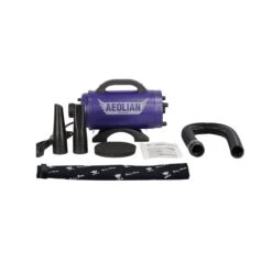 TD-901GT-Pro PET DRYER -Andisies Zone TD 901GT PRO Aeolian Pro Forced Air dryer in purple for grooming dogs min