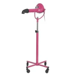 Aeolus Stand Finishing Dryer For Pet Groomers -Andisies Zone TD 906 Rolling stand finishing dryer PINK min