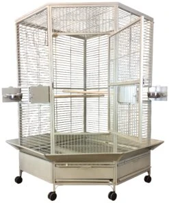 A&E Corner Cage -Andisies Zone aviary a e corner cage 4