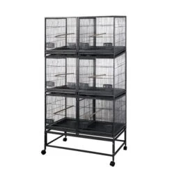 A&E Six Unit Cage With Dividers