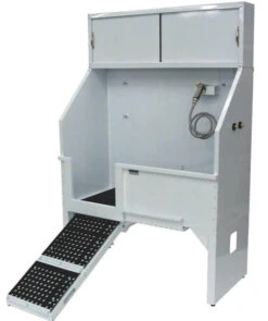 Edemco 48" Elite Powder Coated Steel Dog Grooming Bath Tub **Lead Time Applies