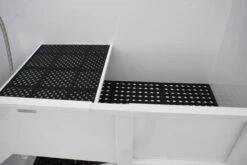 Edemco 48" Elite Powder Coated Steel Dog Grooming Bath Tub **Lead Time Applies -Andisies Zone bath tubs edemco 48 elite powder coated steel dog grooming bath tub 5