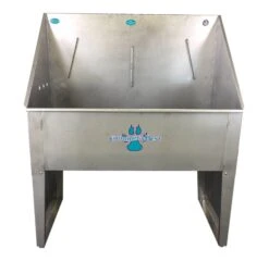 Groomer's Best Stainless Steel Dog Grooming Bath Tub -Andisies Zone bath tubs groomer s best stainless steel dog grooming bath tub 2