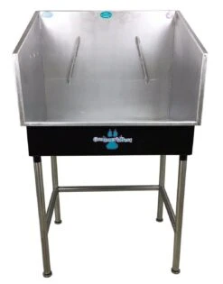 Groomer's Best Stainless Steel Elite Mini Dog Grooming Bath Tub