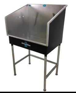 Groomer's Best Stainless Steel Elite Mini Dog Grooming Bath Tub -Andisies Zone bath tubs groomer s best stainless steel elite mini dog grooming bath tub 3