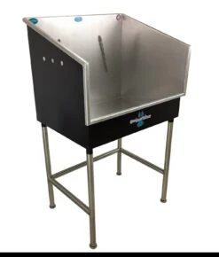 Groomer's Best Stainless Steel Elite Mini Dog Grooming Bath Tub -Andisies Zone bath tubs groomer s best stainless steel elite mini dog grooming bath tub 6