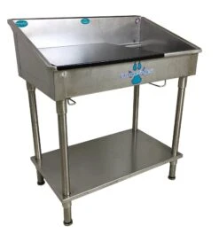 Groomer's Best Stainless Steel Shallow Utility Sink For Grooming And Veterinary Professionals -Andisies Zone bath tubs groomer s best stainless steel shallow utility sink for grooming and veterinary professionals 3