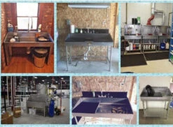 Groomer's Best Stainless Steel Shallow Utility Sink For Grooming And Veterinary Professionals -Andisies Zone bath tubs groomer s best stainless steel utility sink for grooming and veterinary professionals 8