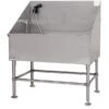 Stainless Steel Classic Dog Grooming Bath Tub 48"