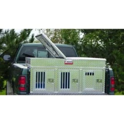 Owens - Aluminum Dog Box For Trucks (Triple) 5 Owens - Aluminum Dog Box For Trucks (Triple) -Andisies Zone dog box owens aluminum dog box for trucks triple 2