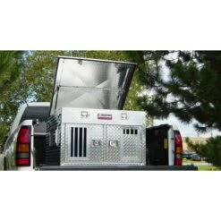Owens Aluminum Double Dog Box (Standard) -Andisies Zone dog box owens hunter aluminum double dog box 3