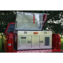Owens Aluminum Double Dog Box (Standard) -Andisies Zone dog box owens hunter aluminum double dog box 5