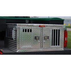 Owens Aluminum Double Dog Box (Standard) -Andisies Zone dog box owens hunter aluminum double dog box 8