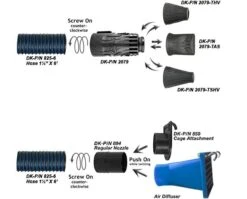 Double K ChallengAir 850 Portable Forced Air Dryer -Andisies Zone dryers double k challengair 850 portable forced air dryer 6