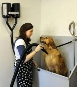 Metrovac Air Force Twin Turbo Velocity Wall Mount Dryer For Dogs & Pets -Andisies Zone dryers metrovac air force twin turbo velocity wall mount dryer for dogs pets 3