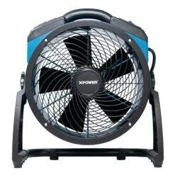XPOWER FC-250AD Pro 13” Brushless DC Motor Air Circulator Utility Fan With Power Outlets -Andisies Zone dryers xpower fc 250ad pro 13 brushless dc motor air circulator utility fan with power outlets 3
