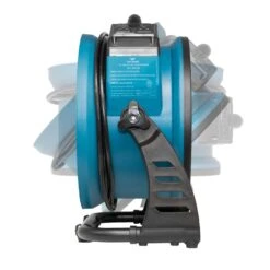 XPOWER FC-250AD Pro 13” Brushless DC Motor Air Circulator Utility Fan With Power Outlets -Andisies Zone dryers xpower fc 250ad pro 13 brushless dc motor air circulator utility fan with power outlets 6