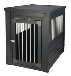 New Age Pet InnPlace Crate With Stainless Steel Spindles -Andisies Zone ecoFLEX InnPlace Crate EHHC402M