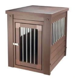 New Age Pet InnPlace Crate With Stainless Steel Spindles -Andisies Zone ecoFLEX InnPlace Crate EHHC403S