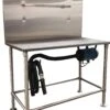Stainless Steel Drying Table With Optional Integrated K-9 II Dog Grooming Dryer -Andisies Zone grooming tables petlift stainless steel drying table with optional integrated k 9 ii dog grooming dryer 2 29765603 dafc 41cc 8243 6e27ea70b746