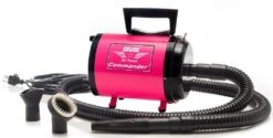 Metrovac Air Force Commander Multi-Speed Dog & Pet Dryer -Andisies Zone pink with parts