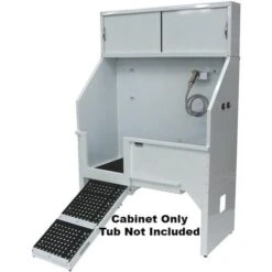 Edemco Overhead Powder Coated Cabinet For 60" Edemco Tub **Lead Time Applies -Andisies Zone tub accessories edemco overhead powder coated cabinet for 60 edemco tub 3