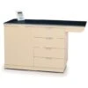 Veterinary Exam Table With Animal Scale And Storage | Extended Top Table - 44" X 22" -Andisies Zone veterinary tables vetline veterinary exam table w animal scale storage 1