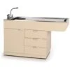 Veterinary Wet Table Stainless Steel Top & Storage | Multi Purpose | TWC-750-48 - Single Level